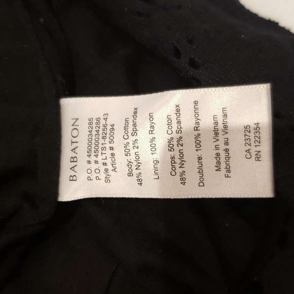 Babaton Black Lace Dress - Picture 9 of 14